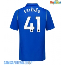 Camisa de time de futebol Chelsea Estevao Willian #41 Replicas 1º Equipamento 2026-27 Manga Curta